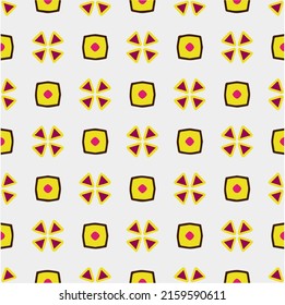 Floral vintage background with repeat patterns.Perfect for fashion, textile design, cute themed fabric, on wall paper, wrapping paper, fabrics and home decor.Seamless abstract multicolor pattern.