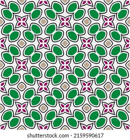 Floral vintage background with repeat patterns.Perfect for fashion, textile design, cute themed fabric, on wall paper, wrapping paper, fabrics and home decor.Seamless abstract multicolor pattern.