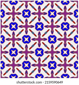 Floral vintage background with repeat patterns.Perfect for fashion, textile design, cute themed fabric, on wall paper, wrapping paper, fabrics and home decor.Seamless abstract multicolor pattern.