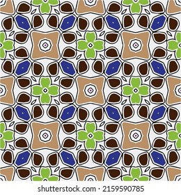 Floral vintage background with repeat patterns.Perfect for fashion, textile design, cute themed fabric, on wall paper, wrapping paper, fabrics and home decor.Seamless abstract multicolor pattern.