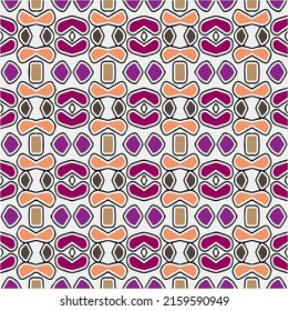 Floral vintage background with repeat patterns.Perfect for fashion, textile design, cute themed fabric, on wall paper, wrapping paper, fabrics and home decor.Seamless abstract multicolor pattern.