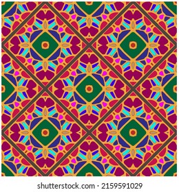 Floral vintage background with repeat patterns.Perfect for fashion, textile design, cute themed fabric, on wall paper, wrapping paper, fabrics and home decor.Seamless abstract multicolor pattern.