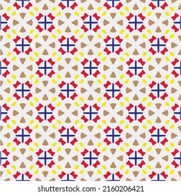 Floral vintage background with repeat patterns.Perfect for fashion, textile design, cute themed fabric, on wall paper, wrapping paper, fabrics and home decor.Seamless abstract multicolor pattern.