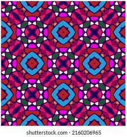 Fondo vintage floral con patrones repetidos.Perfecto para la moda, el diseño textil, la tela con motivos adorables, el papel de pared, el papel envolvente, los tejidos y la decoración del hogar.Patrón multicolor abstracto e incomparable.
