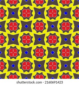 
Fondo vintage floral con patrones repetidos.Perfecto para la moda, el diseño textil, la tela con motivos adorables, el papel de pared, el papel envolvente, los tejidos y la decoración del hogar.Patrón multicolor abstracto e incomparable.