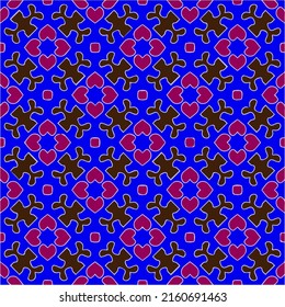 Floral vintage background with repeat patterns.Perfect for fashion, textile design, cute themed fabric, on wall paper, wrapping paper, fabrics and home decor.Seamless abstract multicolor pattern.
