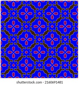 Floral vintage background with repeat patterns.Perfect for fashion, textile design, cute themed fabric, on wall paper, wrapping paper, fabrics and home decor.Seamless abstract multicolor pattern.