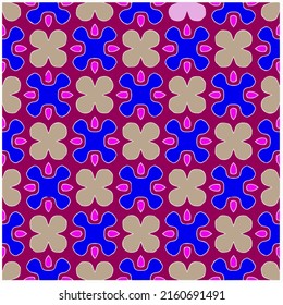 Floral vintage background with repeat patterns.Perfect for fashion, textile design, cute themed fabric, on wall paper, wrapping paper, fabrics and home decor.Seamless abstract multicolor pattern.