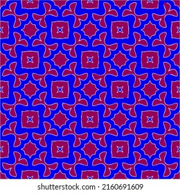Vintage-Hintergrund mit Wiederholungsmustern.Perfekt für Mode, Stoffdesign, süße Stoffe, auf Tapete, Wickelpapier, Stoffe und Wohnungsdekor.Nahtlose abstrakte mehrfarbige Muster.