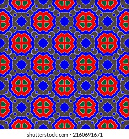 Floral vintage background with repeat patterns.Perfect for fashion, textile design, cute themed fabric, on wall paper, wrapping paper, fabrics and home decor.Seamless abstract multicolor pattern.