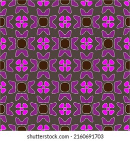 Fondo vintage floral con patrones repetidos.Perfecto para la moda, el diseño textil, la tela con motivos adorables, el papel de pared, el papel envolvente, los tejidos y la decoración del hogar.Patrón multicolor abstracto e incomparable.