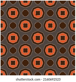Floral vintage background with repeat patterns.Perfect for fashion, textile design, cute themed fabric, on wall paper, wrapping paper, fabrics and home decor.Seamless abstract multicolor pattern.