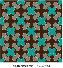 Vintage-Hintergrund mit Wiederholungsmustern.Perfekt für Mode, Stoffdesign, süße Stoffe, auf Tapete, Wickelpapier, Stoffe und Wohnungsdekor.Nahtlose abstrakte mehrfarbige Muster.