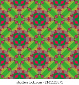 Floral vintage background with repeat patterns.Perfect for fashion, textile design, cute themed fabric, on wall paper, wrapping paper, fabrics and home decor.Seamless abstract multicolor pattern.