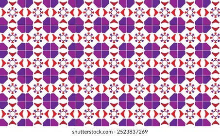 Fundo vintage floral com padrão repetitivo. Padrão multicolorido abstrato sem emenda. Perfeito para impressão, design e têxteis