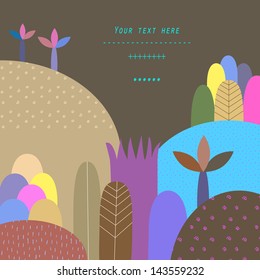 Floral vintage decor