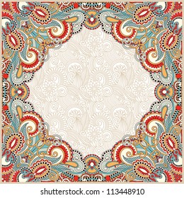 floral vintage frame