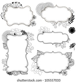 Floral Vintage Frames