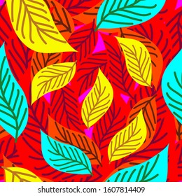 floral vintage seamless decorative pattern