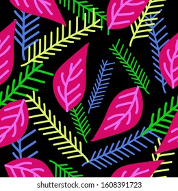 floral vintage seamless decorative pattern