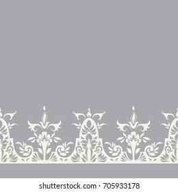 Floral vintage seamless pattern for retro wallpapers