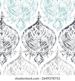Papel de parede vintage floral. Fundo sem emenda do vetor
