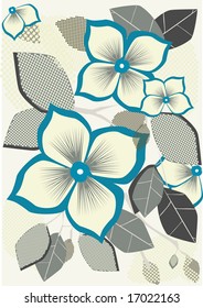 floral wallpaper