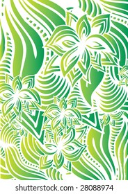 floral wallpaper