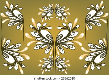 floral wallpaper