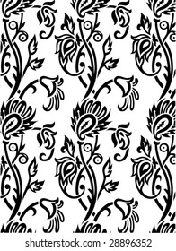 floral wallpaper