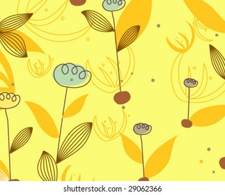 Floral wallpaper