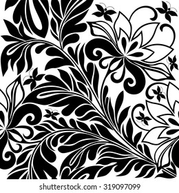 Floral wallpaper