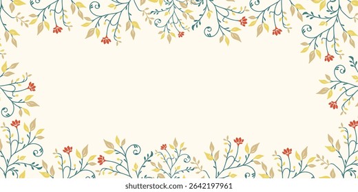 floral wallpaper with artistic tropical floral wall.abstract nature-inspired background for wedding card and fashion template

