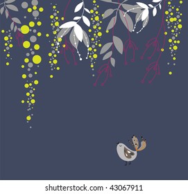 floral wallpaper design