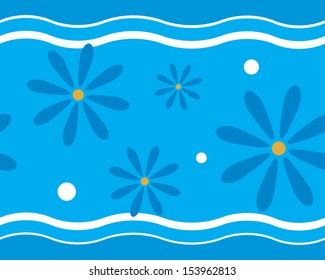 floral wallpaper, seamless pattern 
