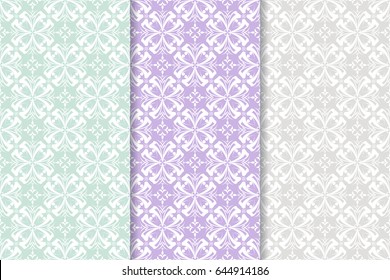 Floral wallpaper. Seamless pattern as textile background