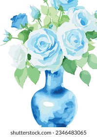 Floral watercolor, amazing best illustration 