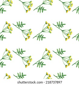 Floral watercolor seamless pattern. Beautiful vector hand drawn texture. Romantic background for web pages, wedding invitations, save the date cards. Watercolor vector.