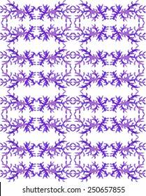 Floral watercolor vector. Seamless abstract hand-drawn  pattern.Bright background.