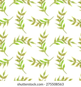 Floral watercolor.Seamless pattern.