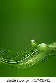 floral  wavy vector background. Eps10 colorful design