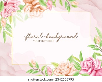 Floral Wedding Banner Background Template Designs