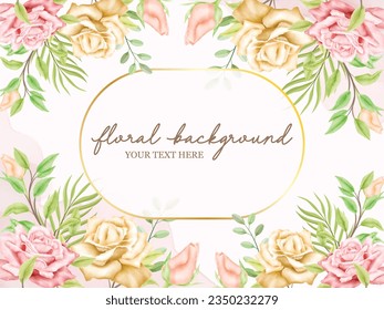 Floral Wedding Banner Background Template Designs