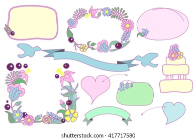 free clipart wedding borders