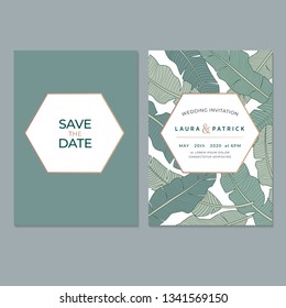 Floral Wedding Invitation Template