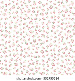 Floral white pattern. Flower seamless background. Spring flourish bouquet textured ornament.