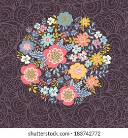 Floral wreath