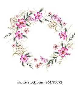 Floral wreath