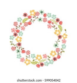 Floral wreath