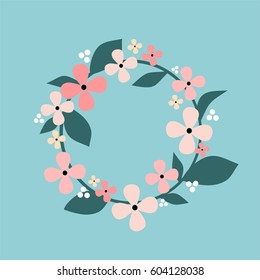 floral wreath